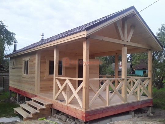 Сентябрь 2020 - баня из бруса №97