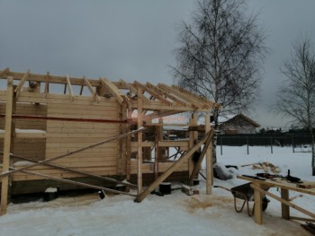 Фото №45: баня из бруса 118