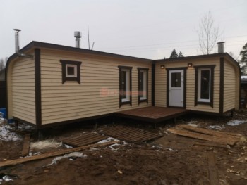 Фото №8: каркасная баня 121