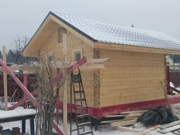 Фото №4: баня из бруса 128