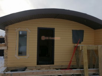 Фото №1: баня из бруса 133