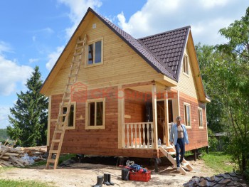 Фото №2: дом из бруса 23