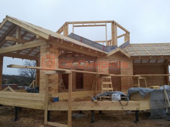 Фото №114: баня из бруса 33