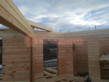 Фото №77: баня из бруса 33