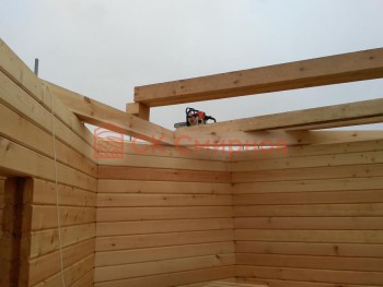 Фото №82: баня из бруса 33