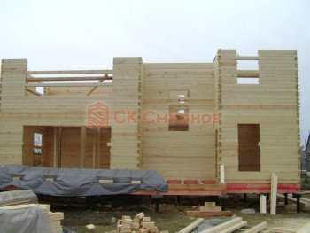 Фото №17: дом из бруса 34