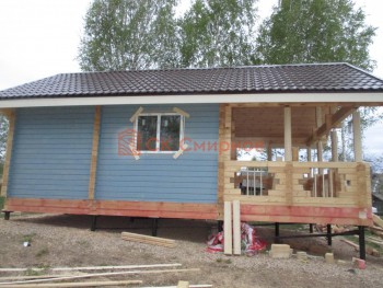 Фото №33: баня из бруса 37