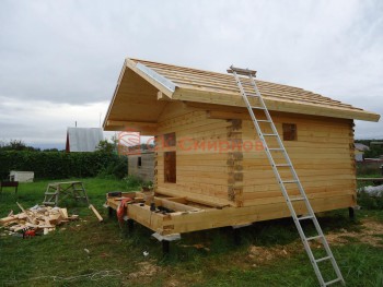 Фото №42: баня из бруса 42