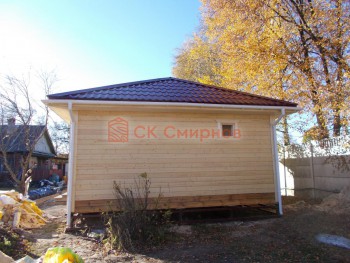 Фото №6: баня из бруса 54