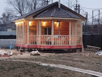 Фото №4: баня из бруса 57