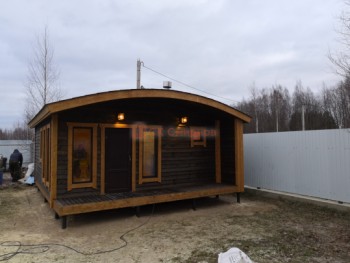 Фото №3: каркасная баня 58