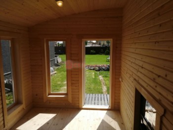 Фото №21: каркасная баня 76