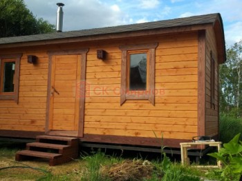 Фото №4: баня из бруса 78