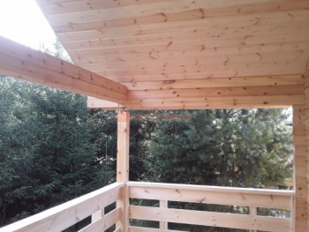 Фото №37: баня из бруса 94