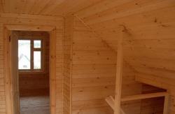 Пестовский дом изнутри Пример брусового дома работы мастеров из Пестова